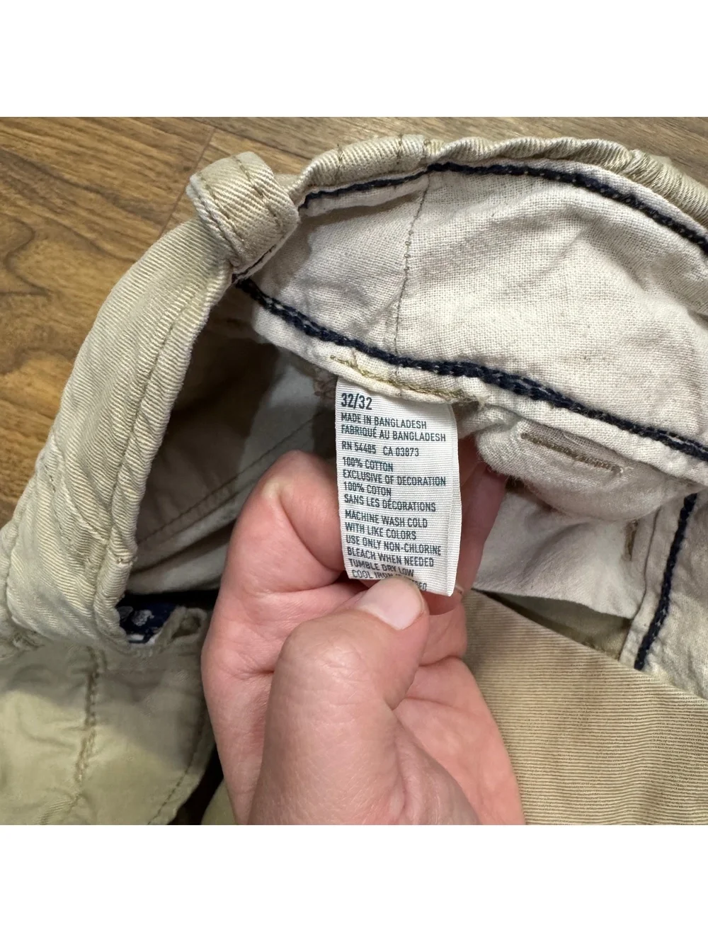American Eagle Outfitters Men’s Khaki Chino Pants 32x32 Straight Leg Cotton
